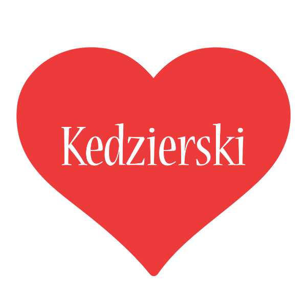 Kedzierski love logo