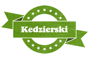 Kedzierski natural logo