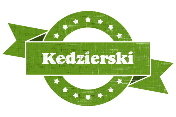 Kedzierski natural logo