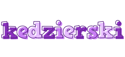 Kedzierski sensual logo