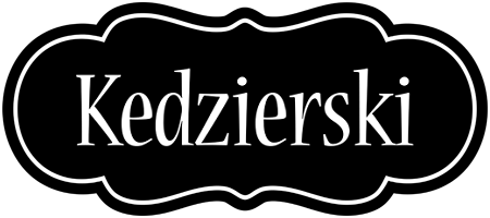 Kedzierski welcome logo