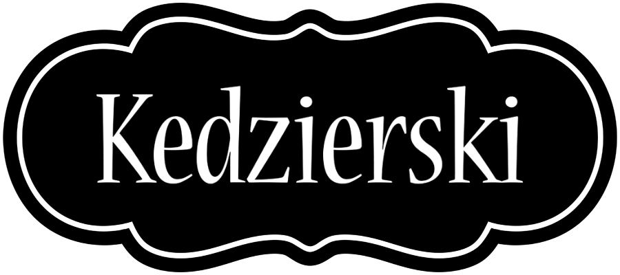 Kedzierski welcome logo