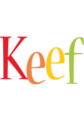 Keef birthday logo