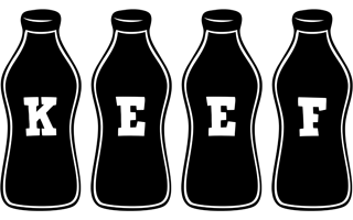 Keef bottle logo