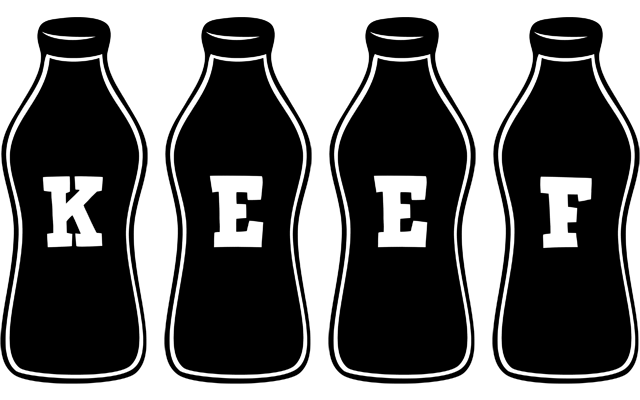 Keef bottle logo