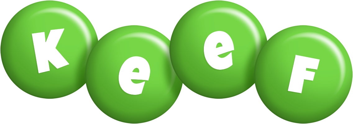 Keef candy-green logo