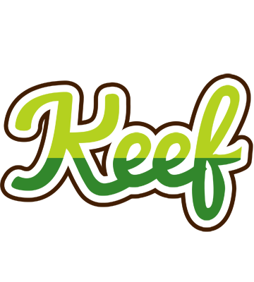 Keef golfing logo