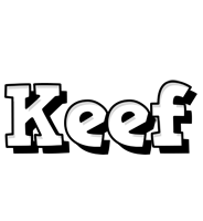 Keef snowing logo