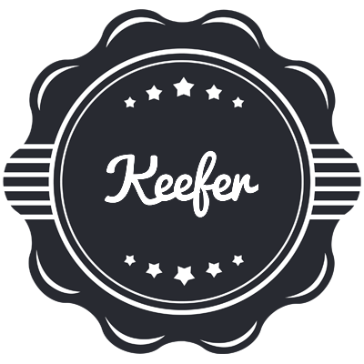 Keefer badge logo