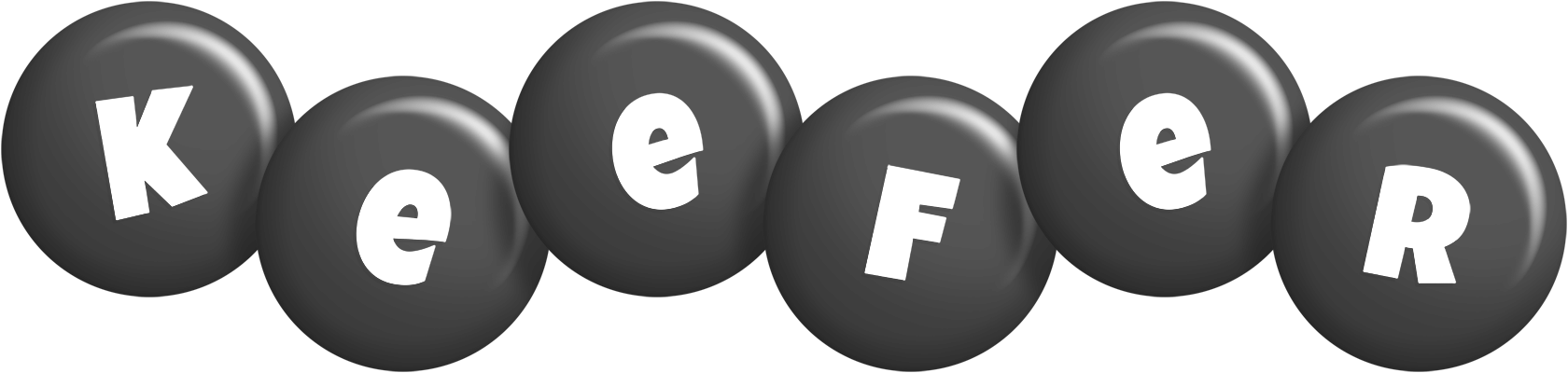 Keefer candy-black logo