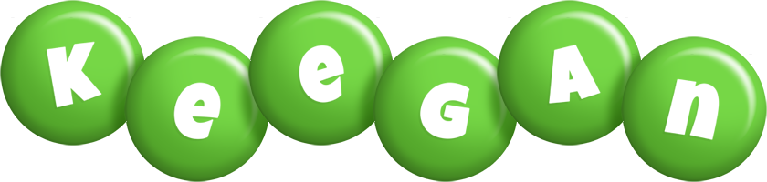 Keegan candy-green logo