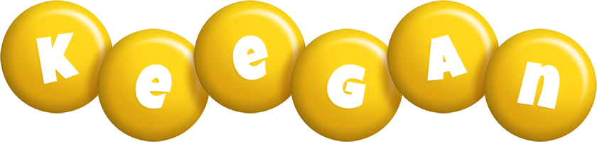 Keegan candy-yellow logo