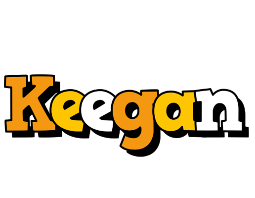 Keegan cartoon logo