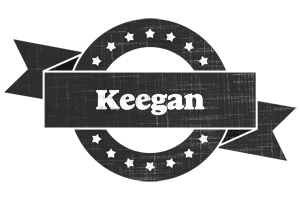 Keegan grunge logo