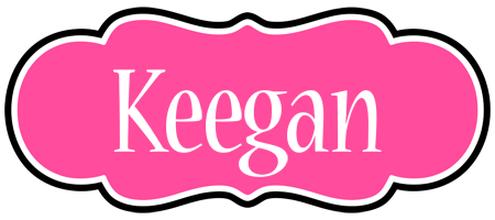 Keegan invitation logo