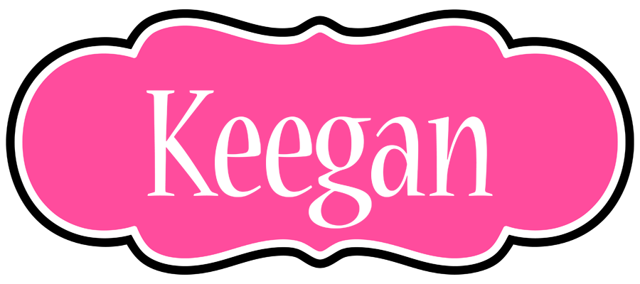 Keegan invitation logo