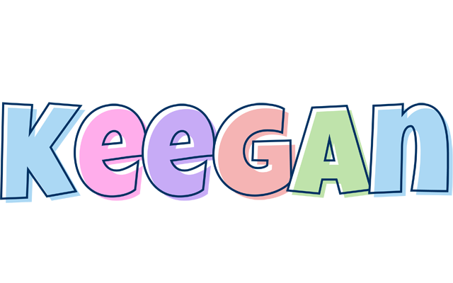 Keegan pastel logo