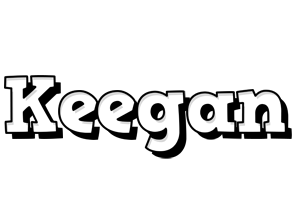Keegan snowing logo
