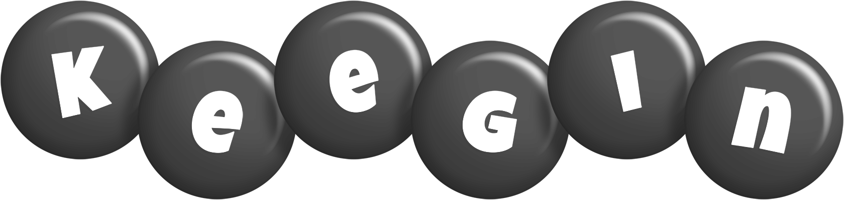 Keegin candy-black logo