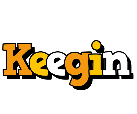 Keegin cartoon logo