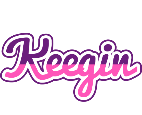 Keegin cheerful logo