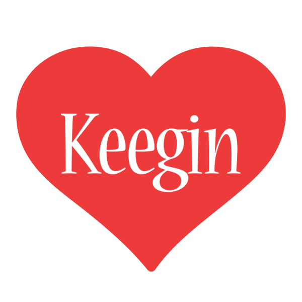 Keegin love logo