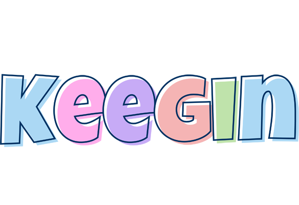 Keegin pastel logo