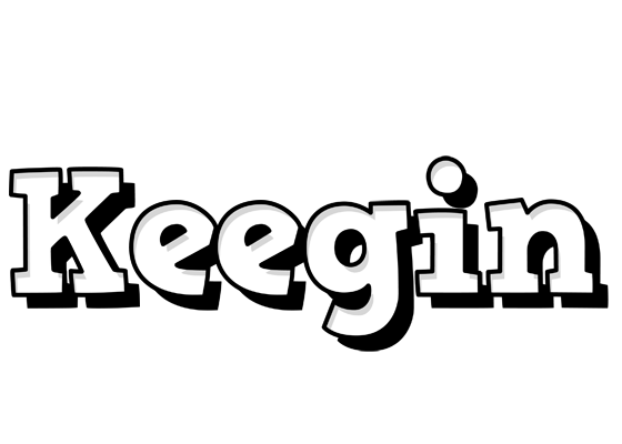 Keegin snowing logo