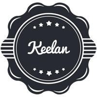 Keelan badge logo