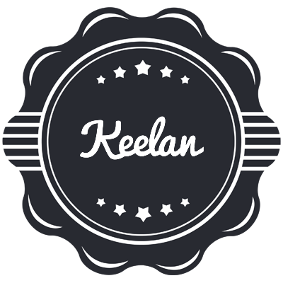 Keelan badge logo