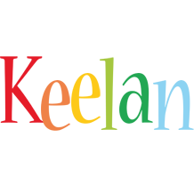 Keelan birthday logo