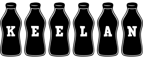 Keelan bottle logo