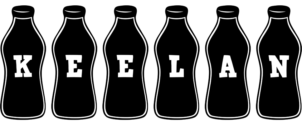 Keelan bottle logo