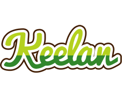 Keelan golfing logo