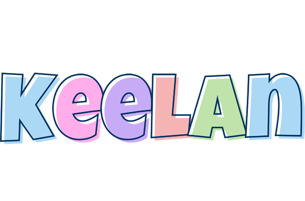 Keelan pastel logo