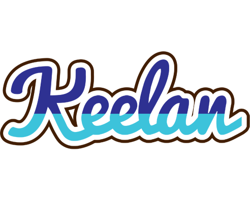 Keelan raining logo