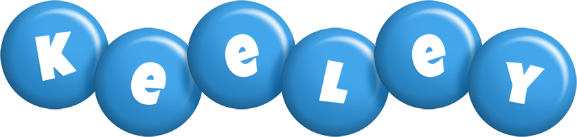 Keeley candy-blue logo