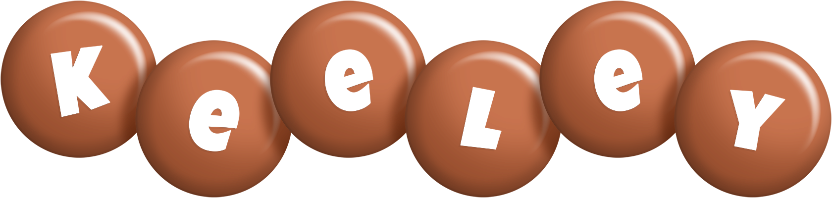 Keeley candy-brown logo