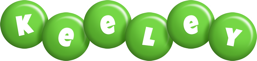 Keeley candy-green logo