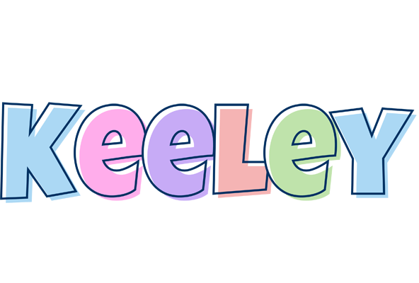 Keeley pastel logo
