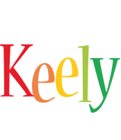 Keely birthday logo