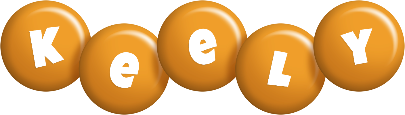 Keely candy-orange logo