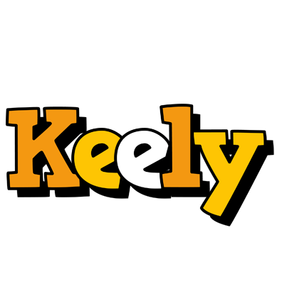 Keely cartoon logo