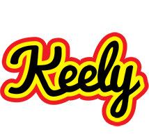 Keely flaming logo