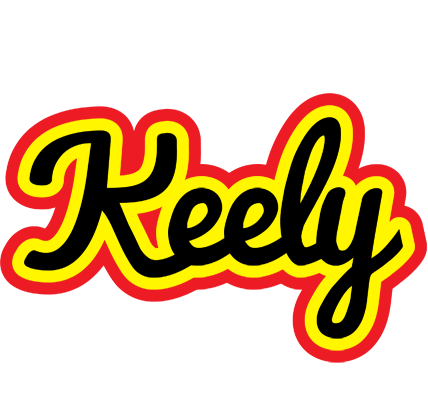 Keely flaming logo