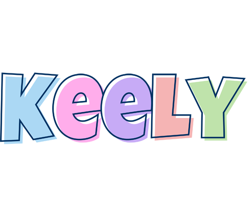 Keely pastel logo