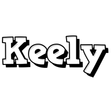 Keely snowing logo