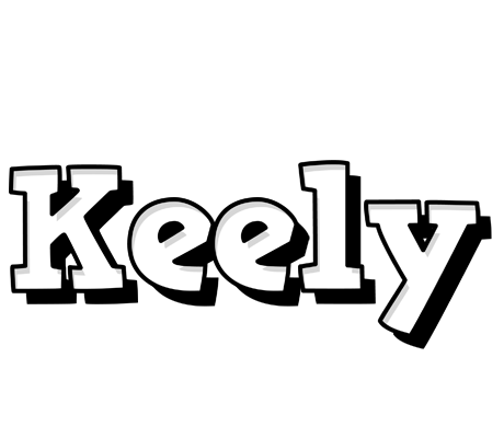 Keely snowing logo