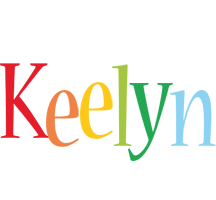 Keelyn birthday logo