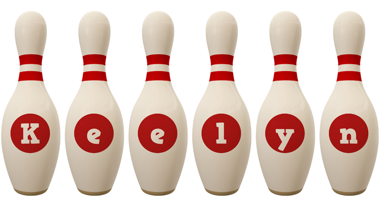 Keelyn bowling-pin logo